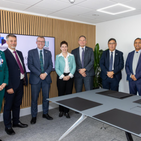 image of academics in room