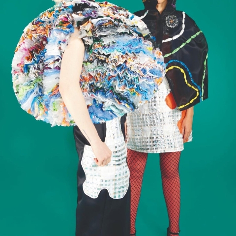 Student fashion pieces - ‘Plashionate’