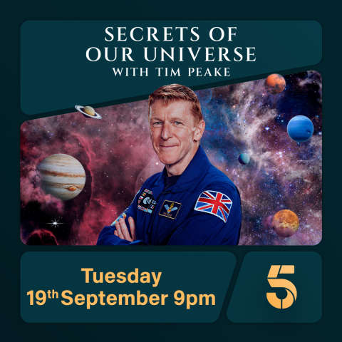 Tim Peake programme poster