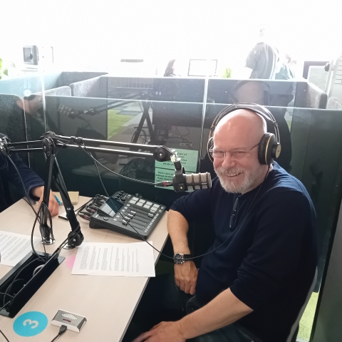 Podcast interviewees Oscar Karlsson (left) and Dr Tomas Nilsson (right)