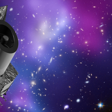 Artist's impression of the Euclid spacecraft
