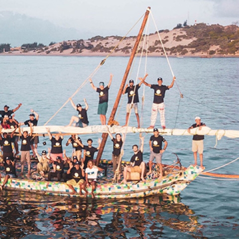 FlipFlopi heritage boat building in Lamu, Kenya