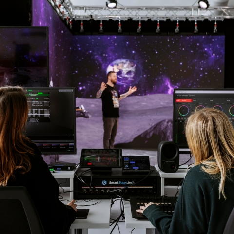 Images capturing CCIXR facility