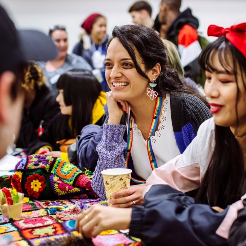 Students getting health and wellbeing support