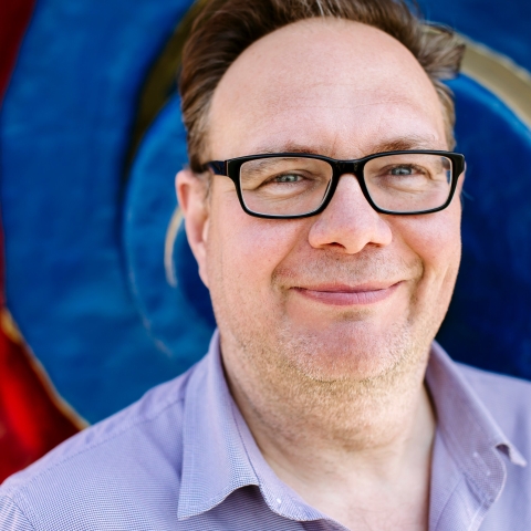 Professor Steve Fletcher smiling