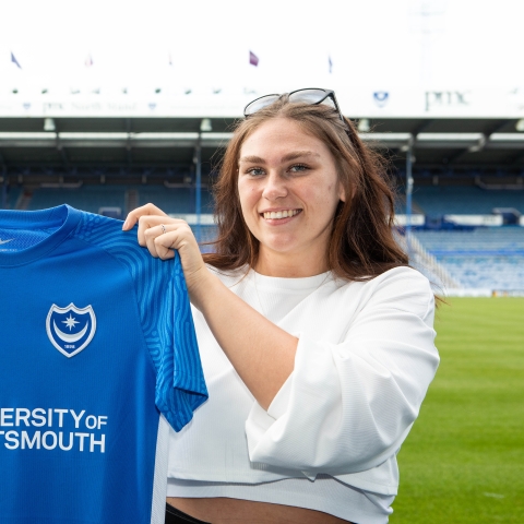 Picture of Isibeal O'Carroll, the first PFC Scholarship recipient