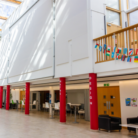 Portland Building atrium, University of Portsmouth