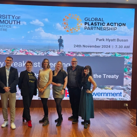 Revolution Plastics Institute co-host an event in Busan ahead of INC-5