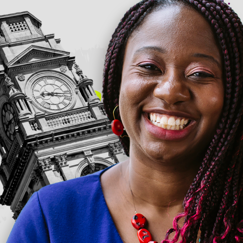 Lecturer taking teacher training