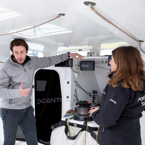 The Team Gentoo sailing team