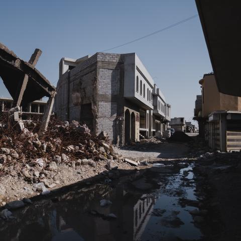 City in ruins after war - Photo by Levi Meir Clancy on Unsplash