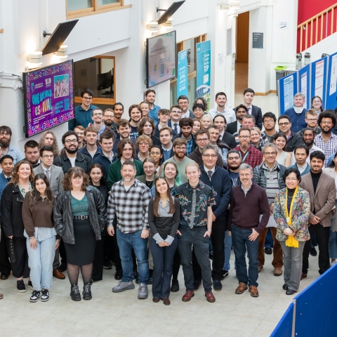 A group of University of Portsmouth staff