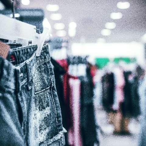 Cinematic shot inside a clothes store - Photo by Artem Beliaikin on Unsplash