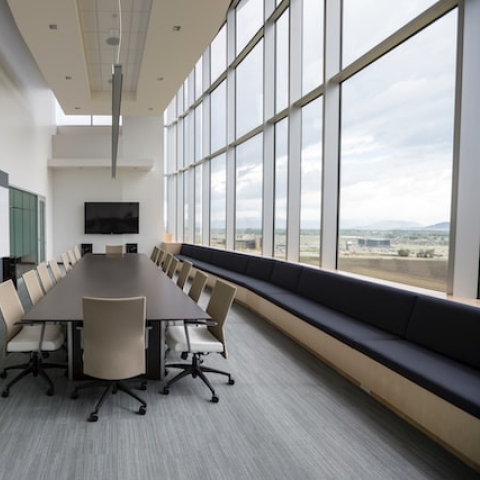 boardroom stock image