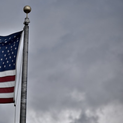 An American flag