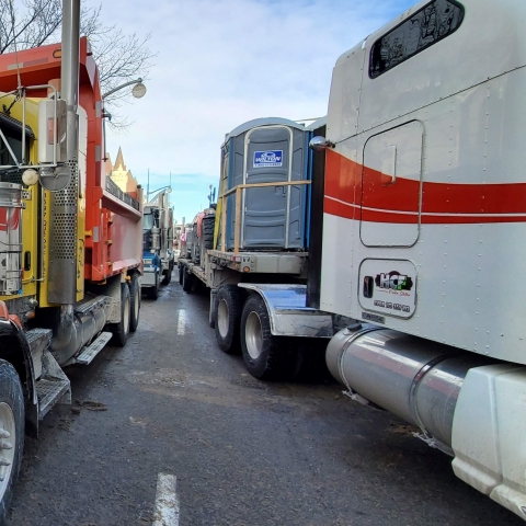 Canada truck protest - Photo by Kirk Slow on Unsplash