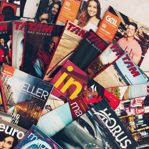 Magazines - Photo by mauRÍCIO SANTOS on Unsplash