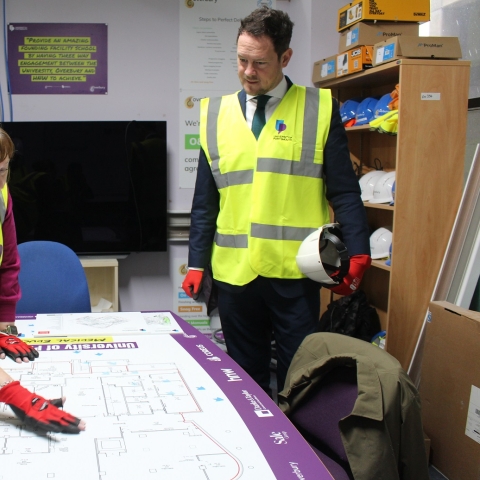 Stephen Morgan and Ruth Pearson