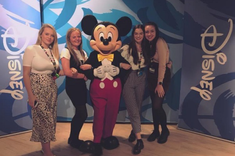 Freya in Disney Land