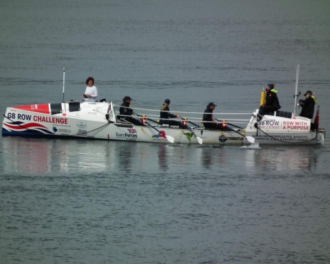 Ocean rowing boat