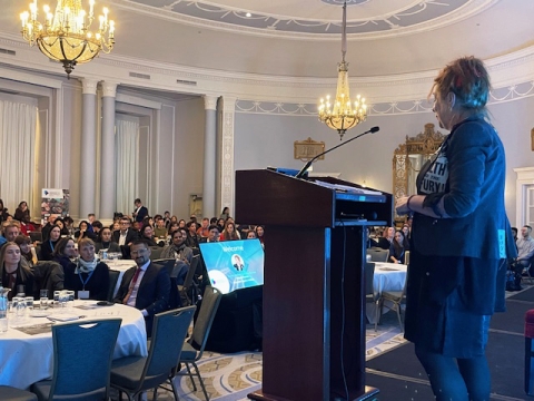 Cressida Bowyer presents at Demystifying Reuse event in Ottawa