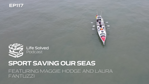 Rowing boat on the Thames river