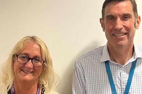 Picture of Liz Holford and Guy Townsin