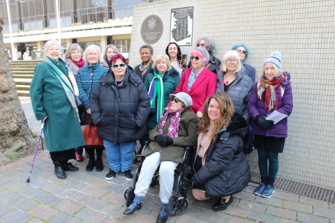 Members of Women's Activism project