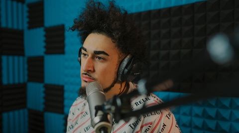 Ali Rasoul in studio