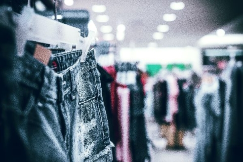 Cinematic shot inside a clothes store - Photo by Artem Beliaikin on Unsplash