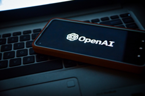Picture of phone with OpenAI logo - Photo by Levart_Photographer on Unsplash