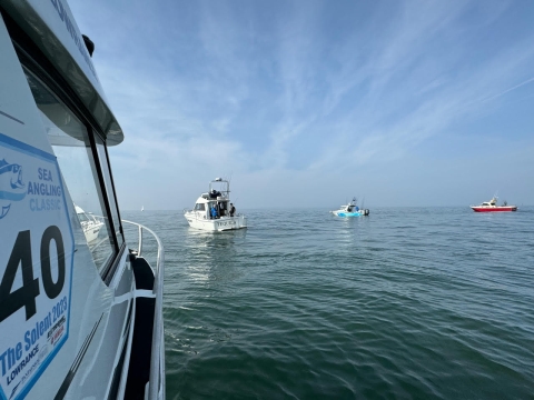 Picture of fishing boat in the Solent