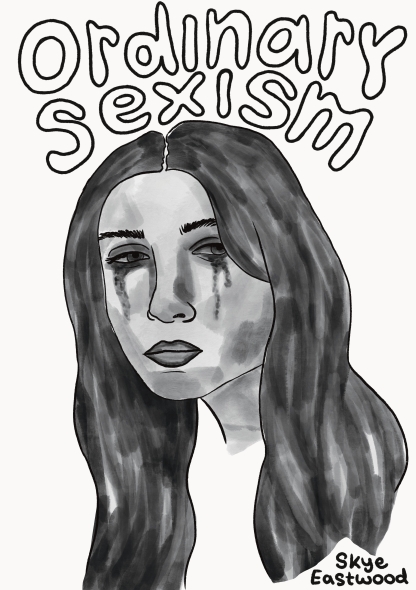 an image depicting a crying woman by Skye Eastwood