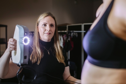 Breast Health Research shoot