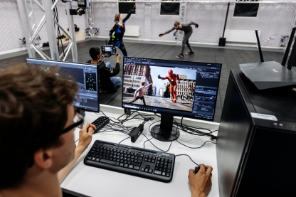 Motion capture suite in use
CCIXR