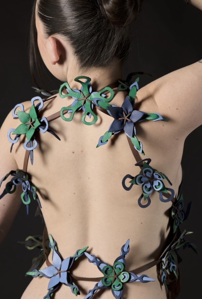 fashion leather work showcasing the no sew method