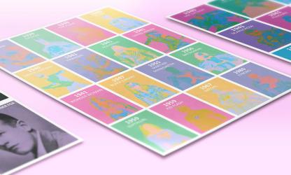 History of comic book by Lauren Parker