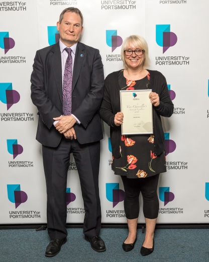 Sandra Kerr, Department of Student and Academic Administration, Reception at the School of Education and Childhood Studies in St George’s Building