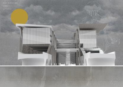 Hybrid Sustainable Housing render