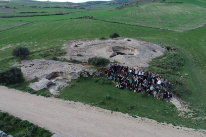 Building and Heritage Conservation: International conservation field trip - Group in field