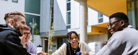 Group of students chatting