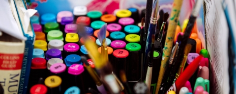 Art material for use in creative industries