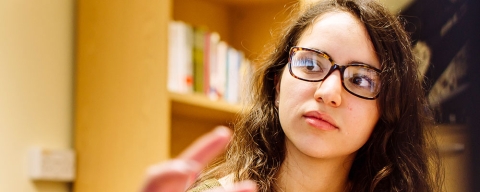 Female human resources professional