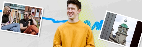 Smiling University of Portsmouth applicant