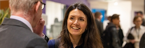 UoP staff member smiling