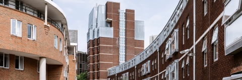  Exterior of Bateson Hall