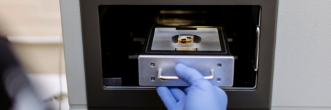 Femtosecond Laser Ablation (LA) and Laser Induced Breakdown Spectroscopy (LIBS) system