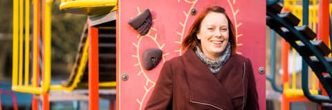 Mature student Beth Thomas