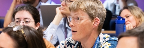The crowd at a seminar delivered by the Faculty of Science and Health