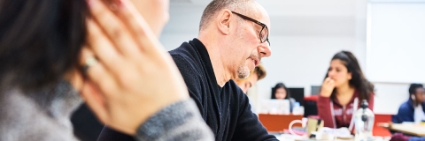 students in a classroom 
